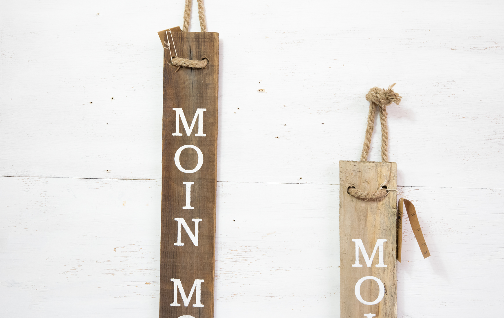 Türschild Moin Moin Holz Maritim Landhausstil