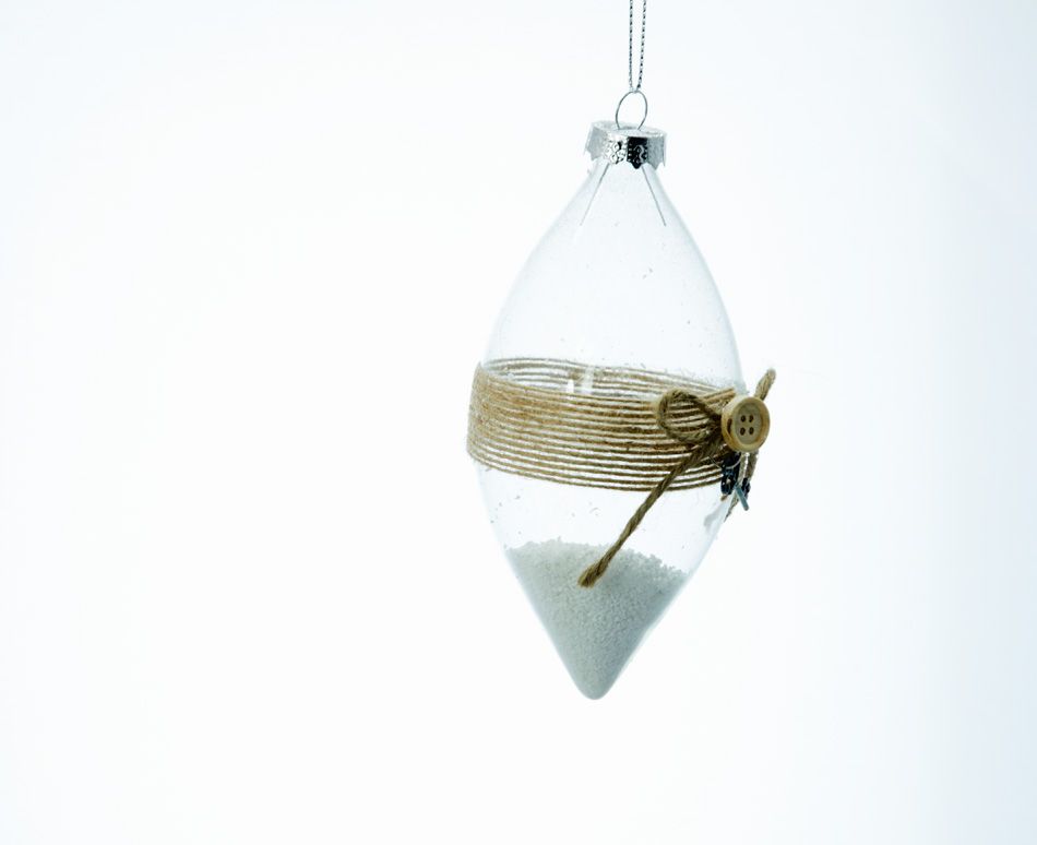 Clayre & Eef Glaskugel Weihnachtskugel Christbaumschmuck