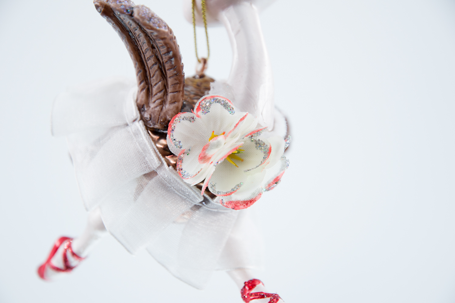 Strauß / Kamel Christbaumschmuck