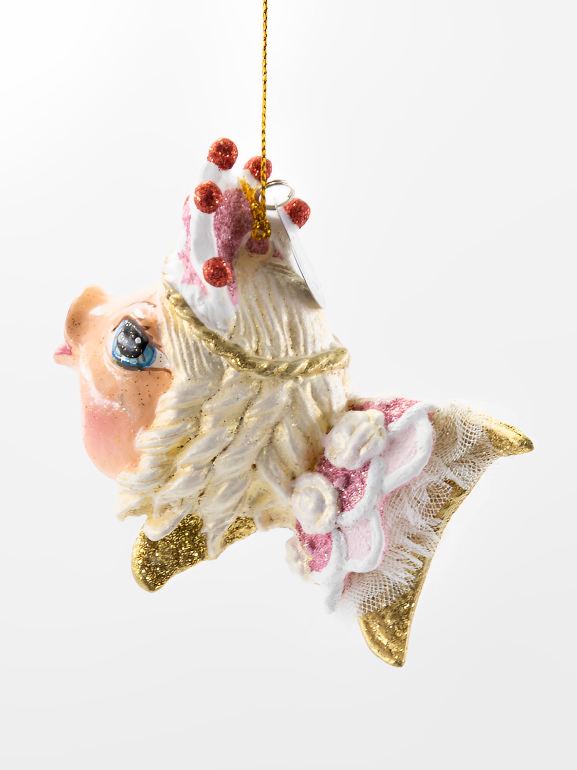 Good Will  Queen Fish Fisch Christbaumschmuck  