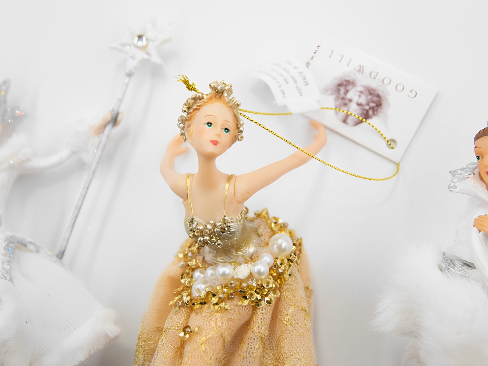 Ballerina 3er Set B-Ware Christbaumschmuck   