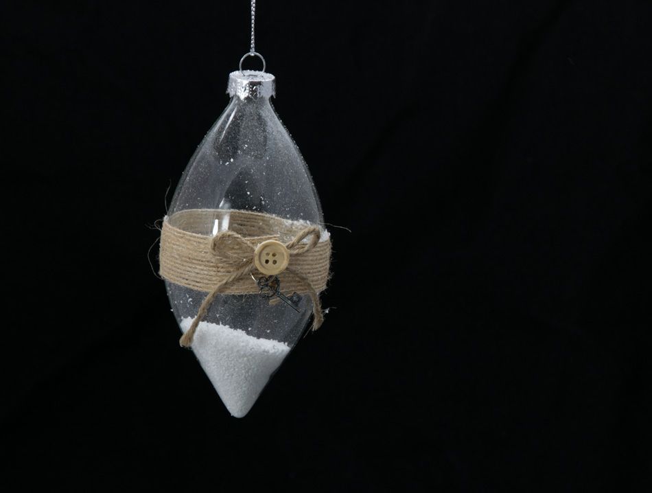 Clayre & Eef Glaskugel Weihnachtskugel Christbaumschmuck