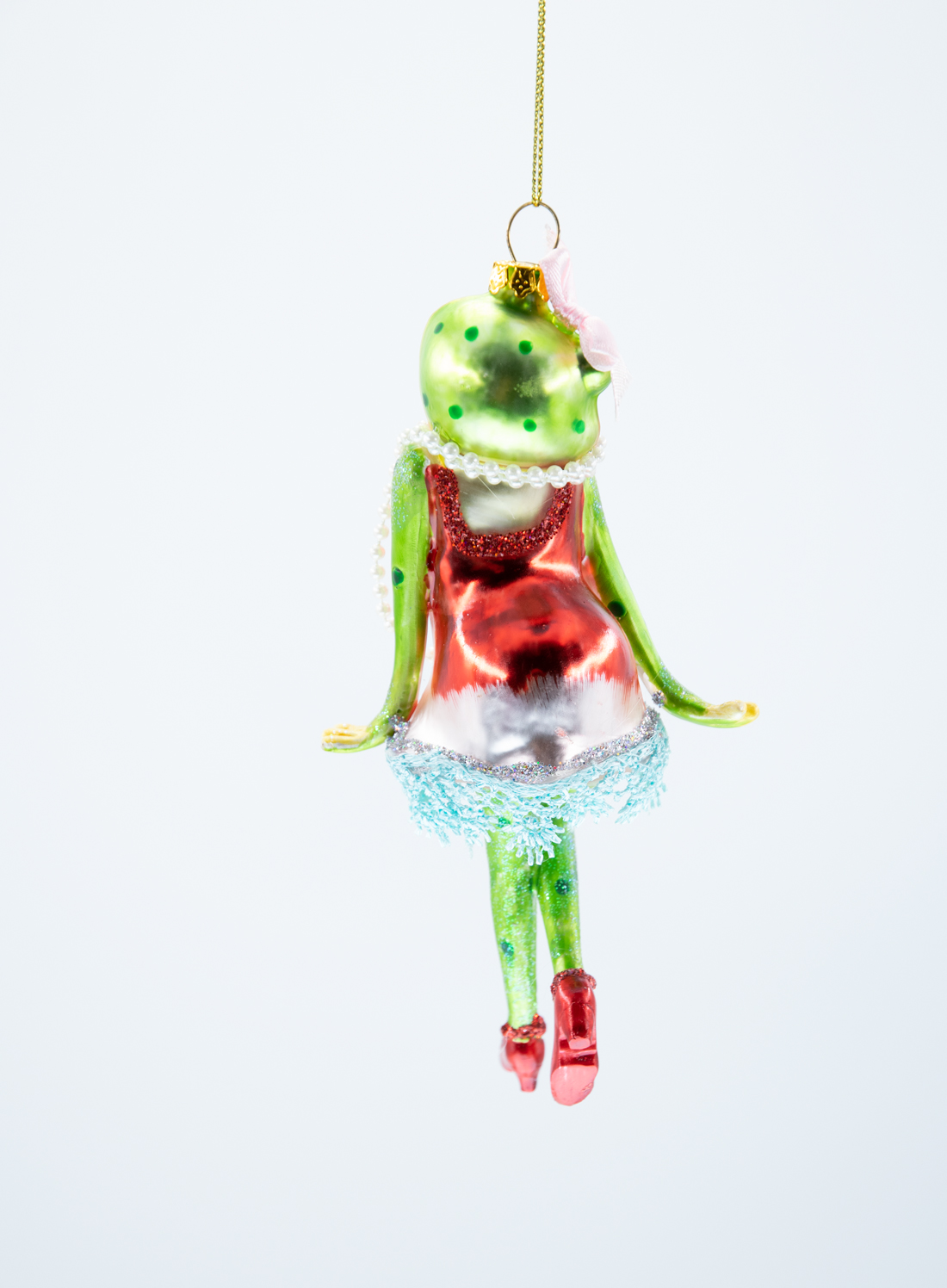 Elegant Frog Lady Weihnachtsschmuck 