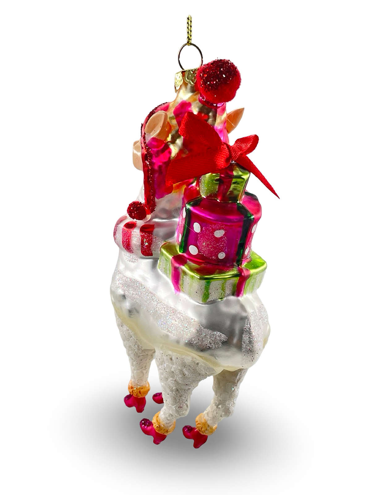 Gift Company Alpaka mit Geschenken Weihnachtsschmuck