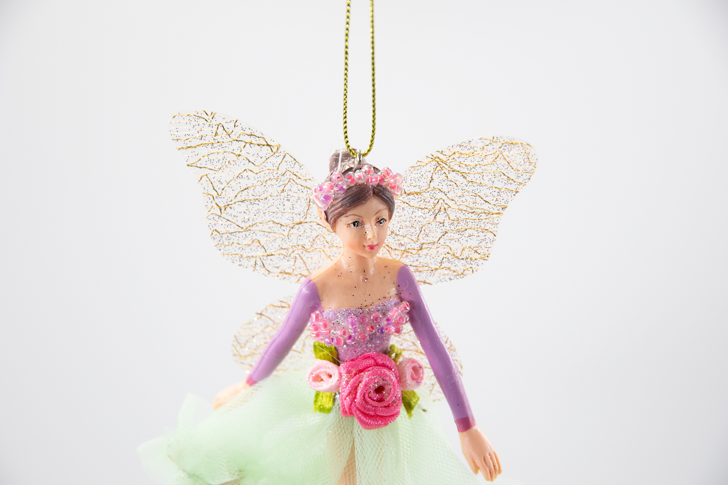 Gisela Graham Pastell Fairy Ballerina Weihnachtsschmuck