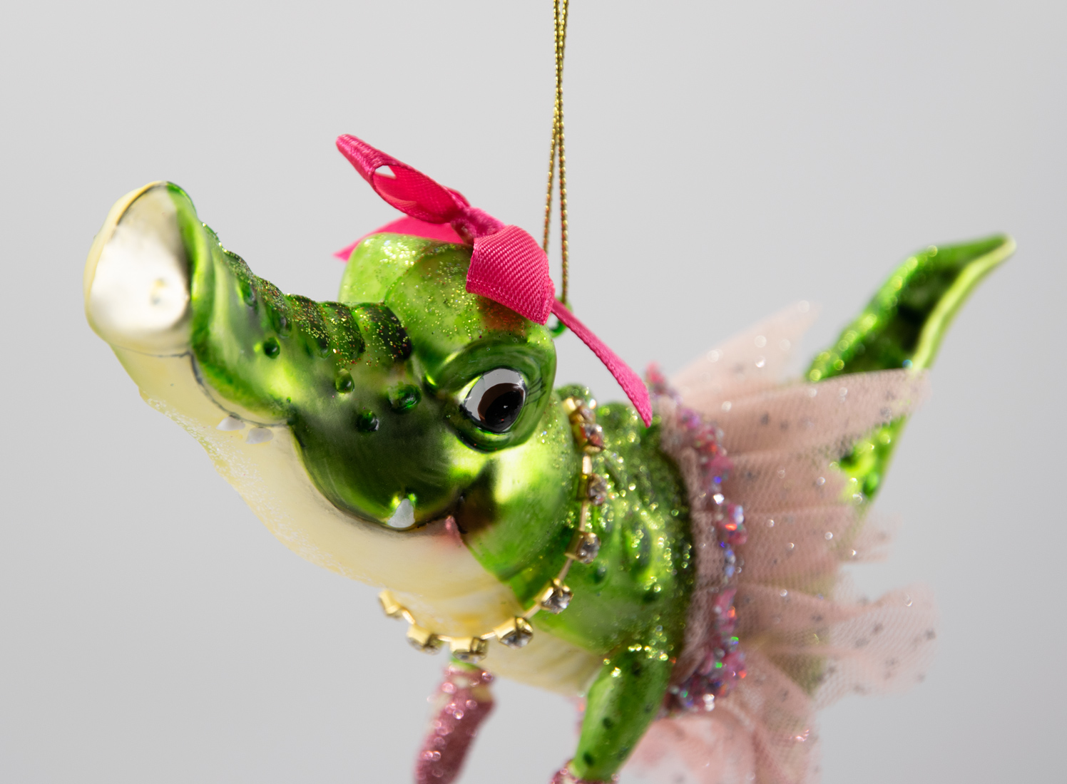 Weihnachtsschmuck Hänger Krokodil 