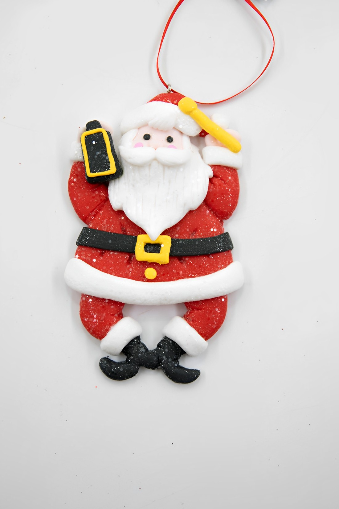 Kurt S. Adler Santa mit Stick Weihnachtsschmuck 