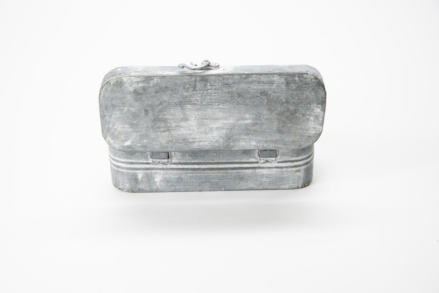 Dose Utensilienbox aus Blech Landhausstil