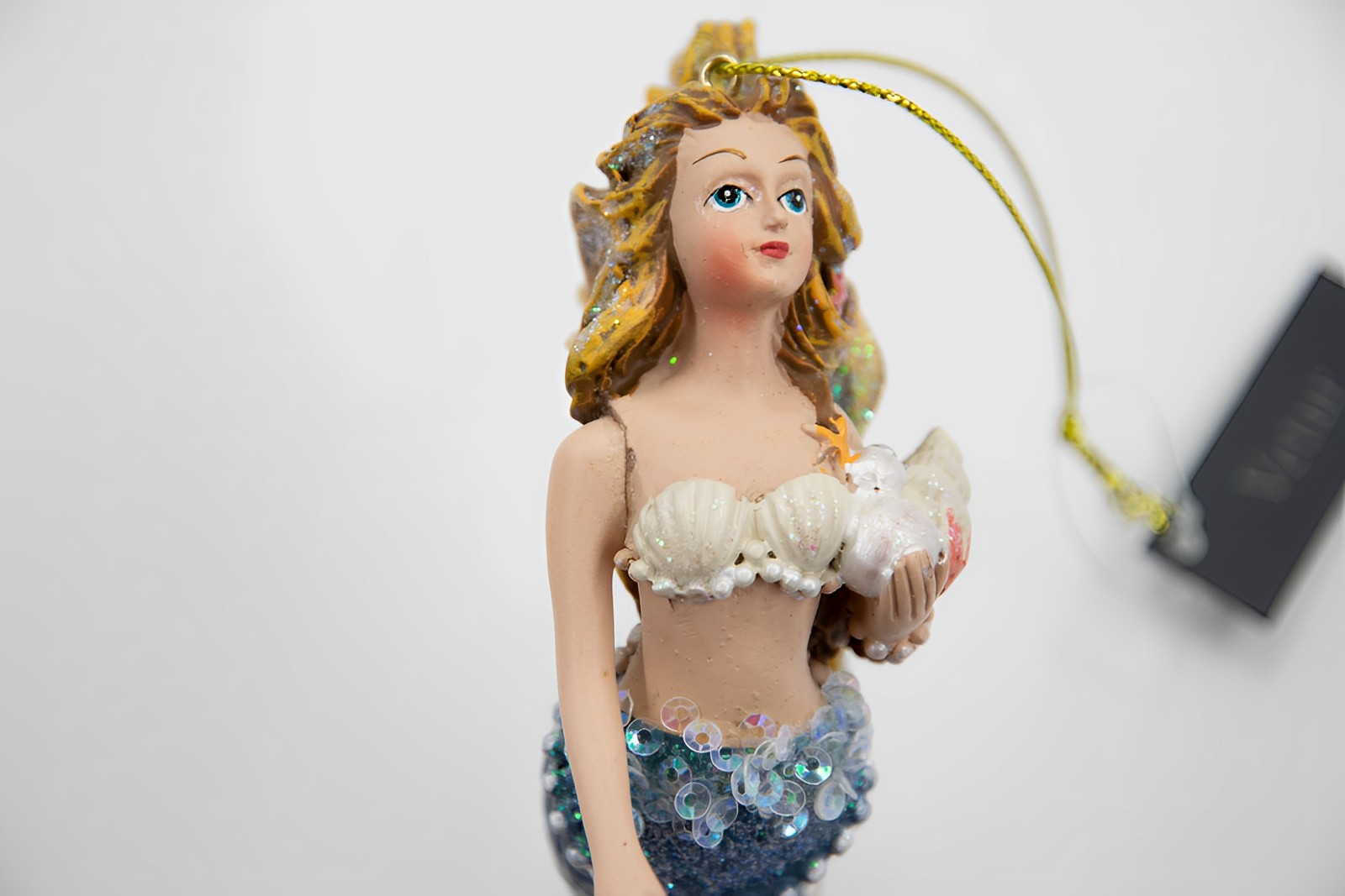 Meerjungfrau 2er Set B-Ware Christbaumschmuck  
