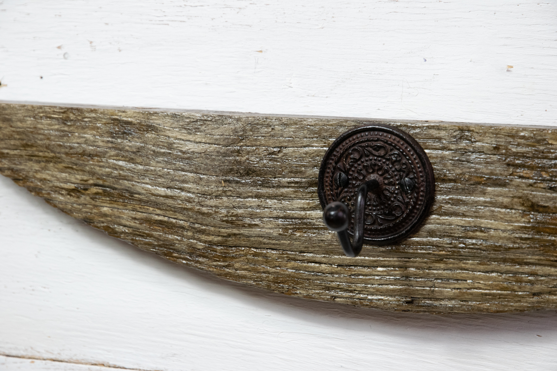 Garderobe Hakenleiste Rustikal Vintage Antik 1 Haken
