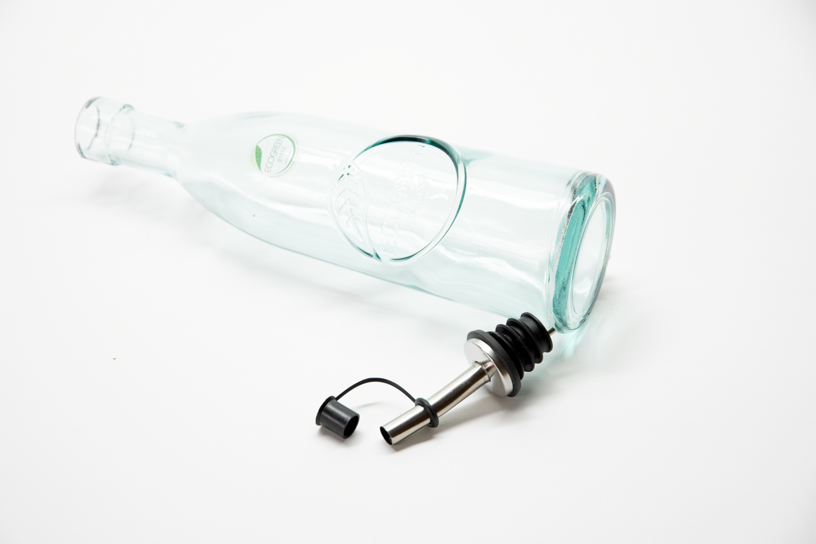 Ecogreen Flasche 300ml mit Ausgiesser Essig / Öl Decor
