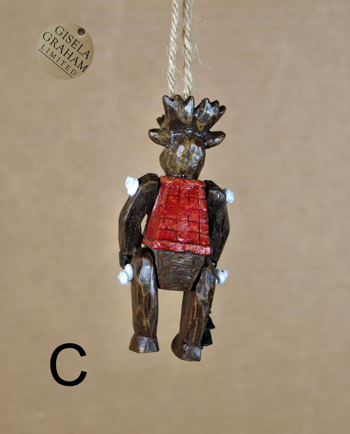 Gisela Graham Nikolaus / Rentier / Schneemann / Teddy
