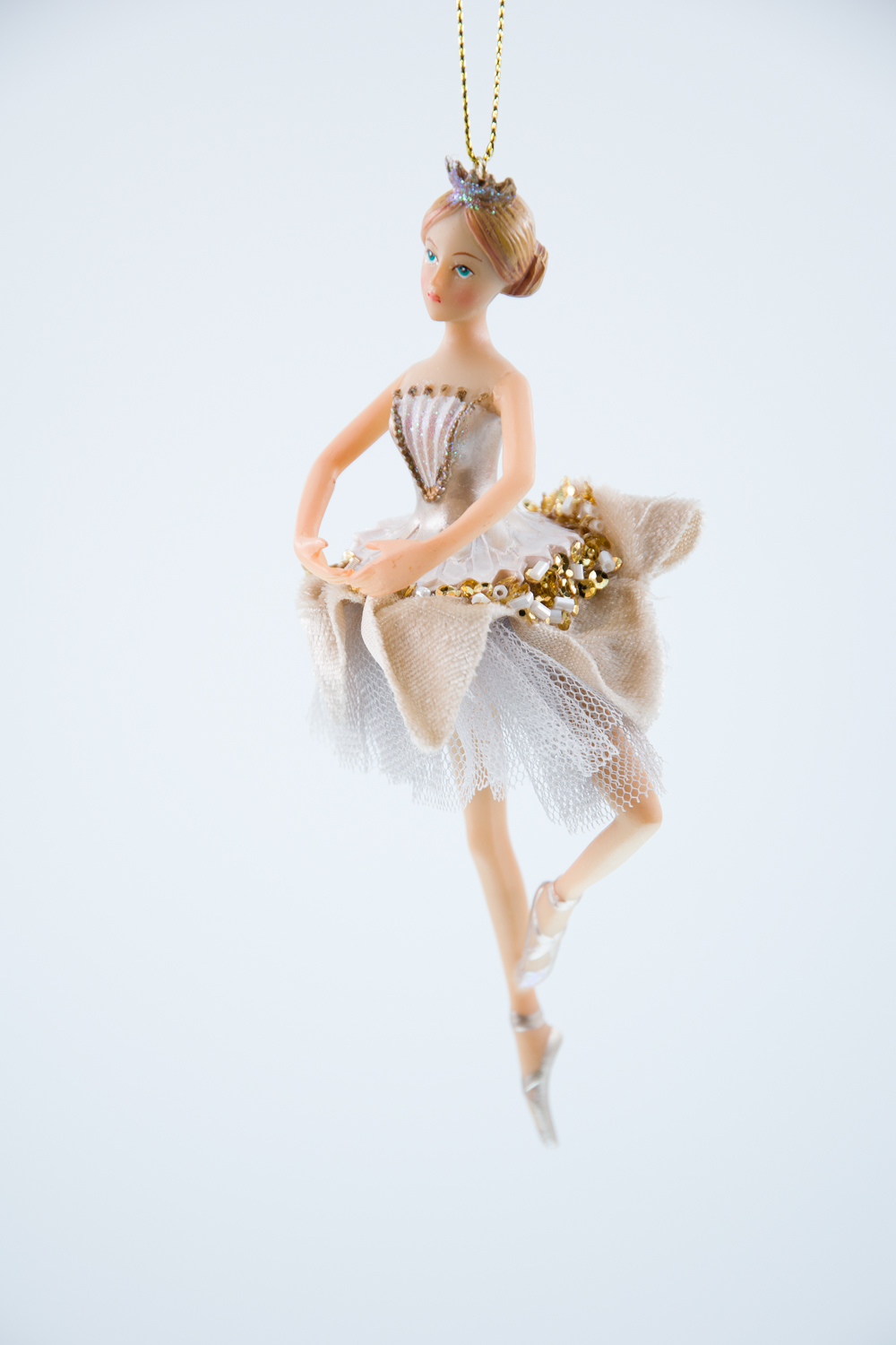 Ballerina Tänzerin Christbaumschmuck