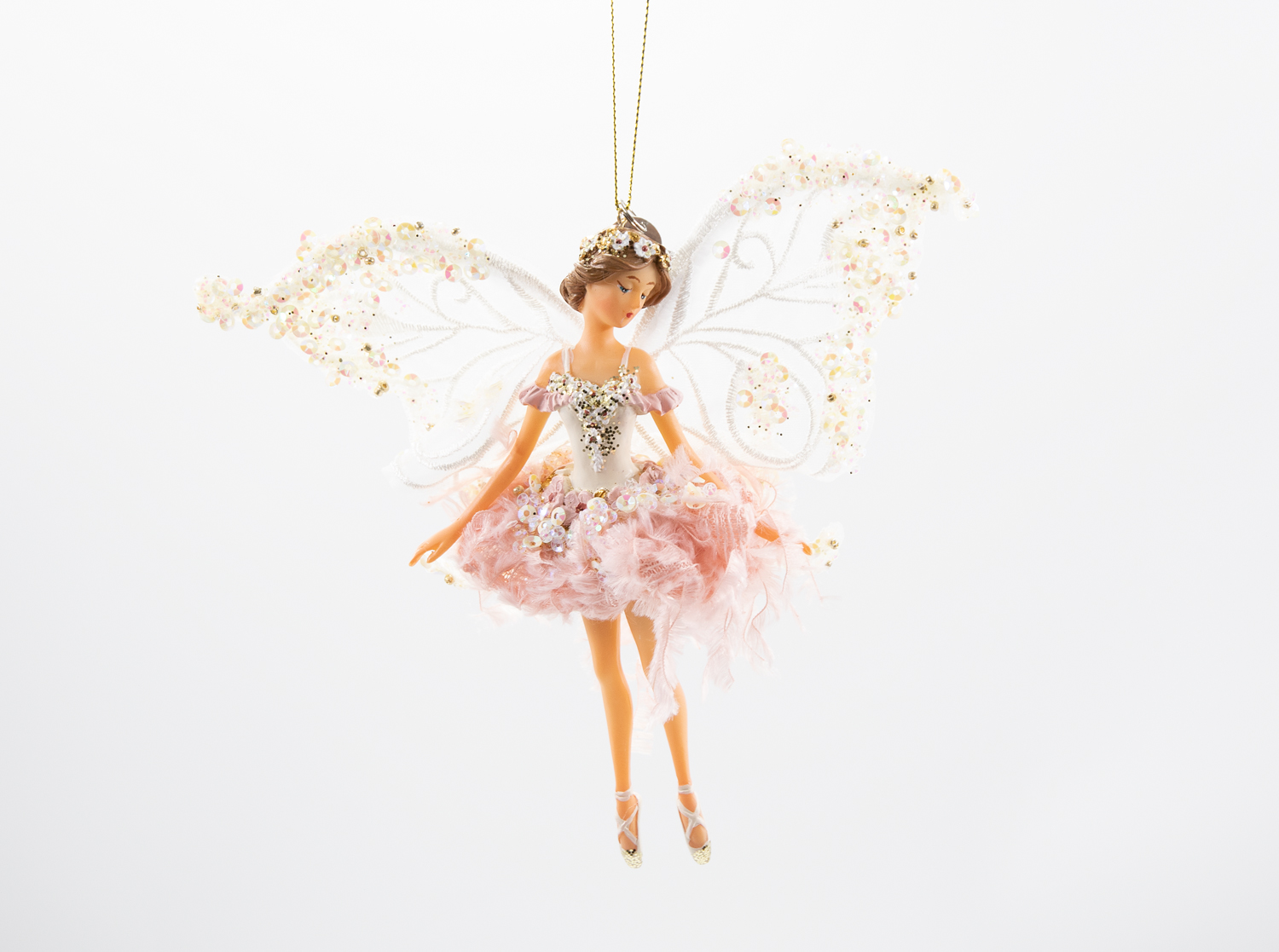 Good Will Lace Wing Ballerina Christbaumschmuck