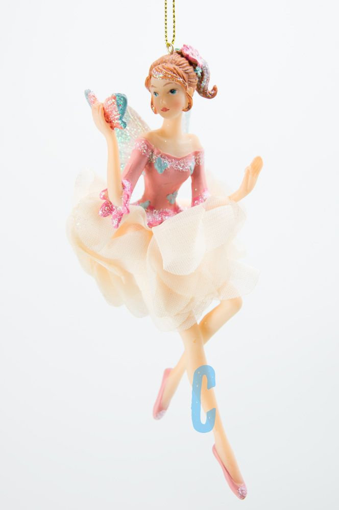 Ballerina Tänzerin Christbaumschmuck