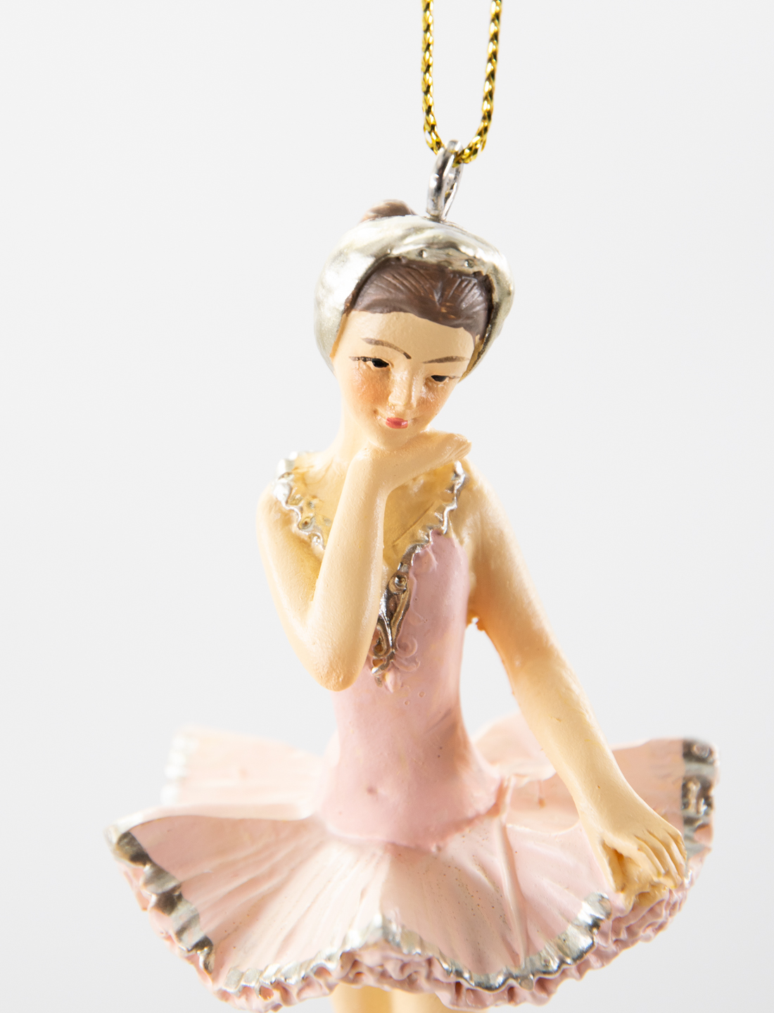 Ballerina rosa Christbaumschmuck 