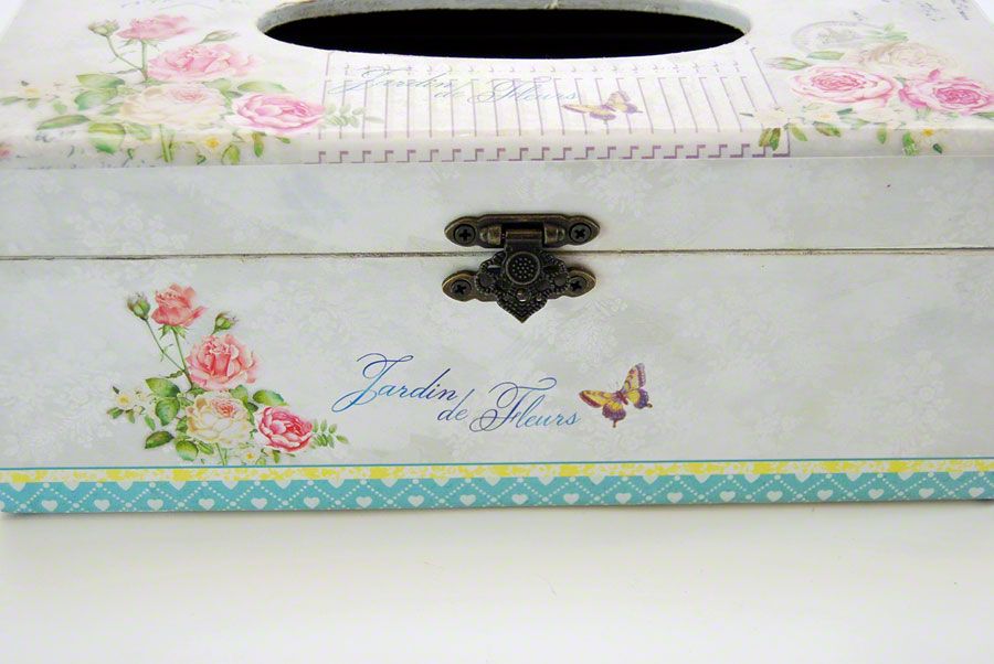 Kleenex Box Kosmetiktuchbox Jardin de Fleurs