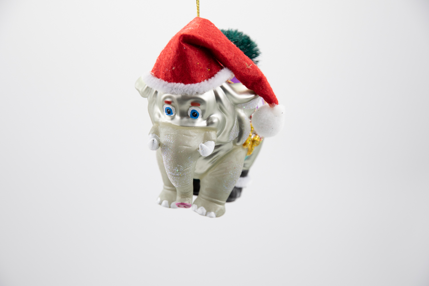 Zebra / Elefant Weihnachtsschmuck