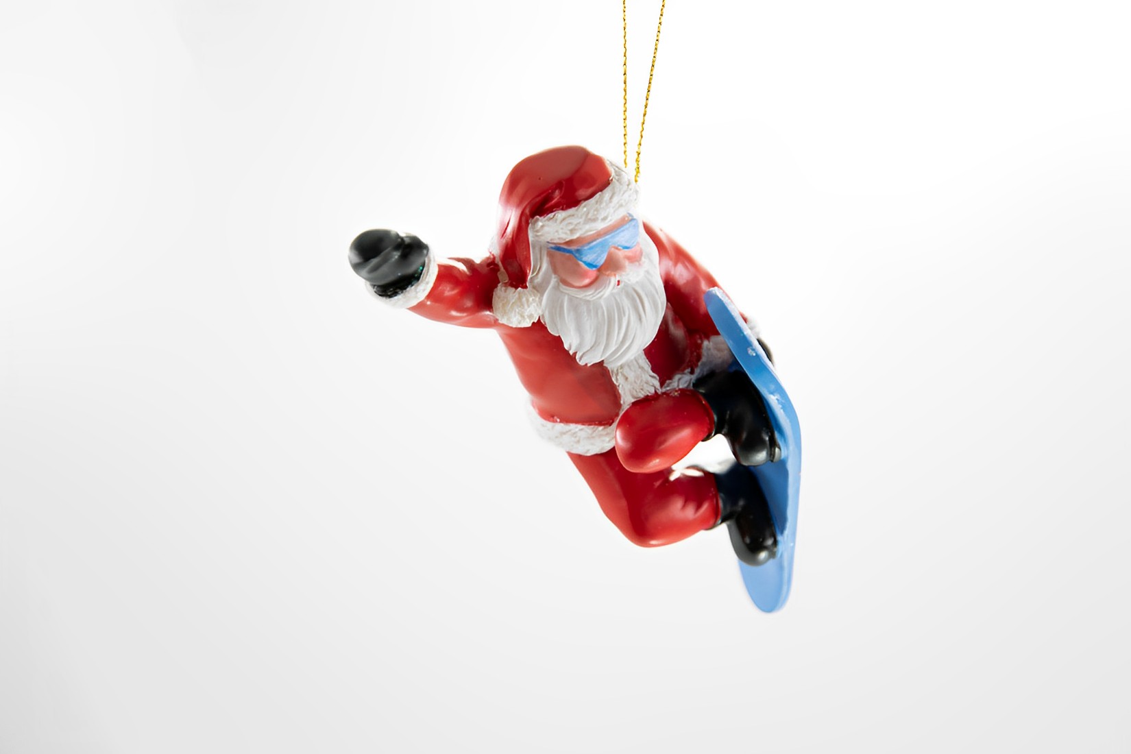 Kurt S. Adler Santa on Surfboard Weihnachtsschmuck 