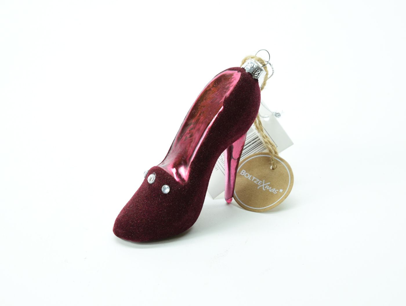 Shoe Velvet Schuh Weihnachtsschmuck