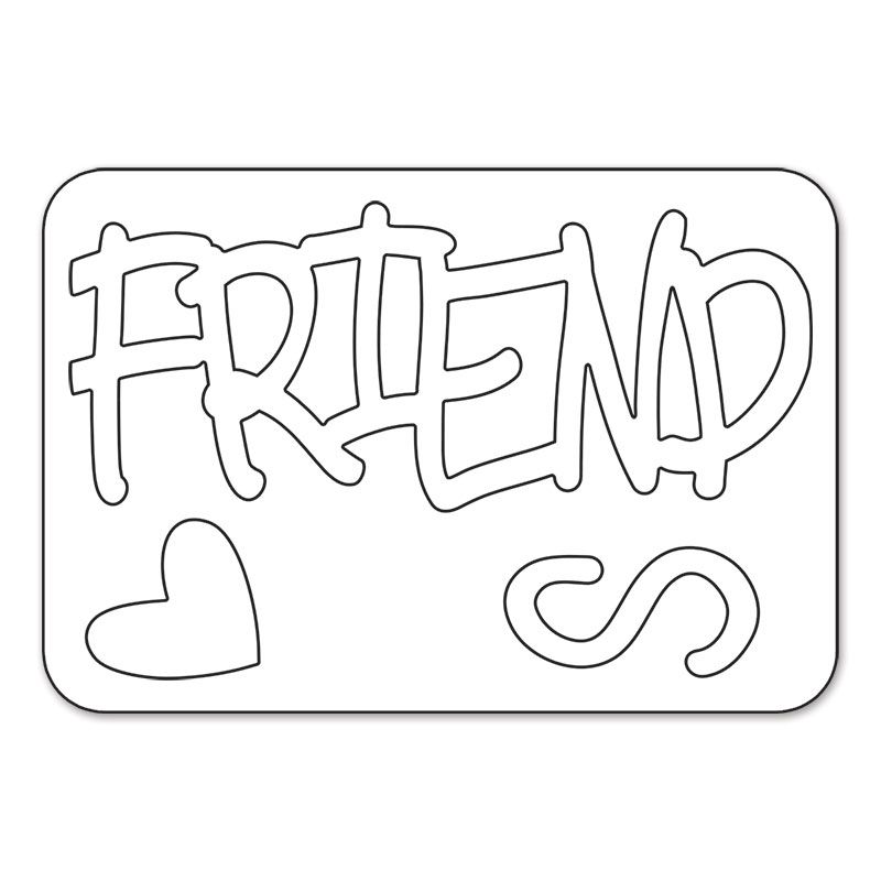 Sizzix Stanze Sizzlits Phrase Friends