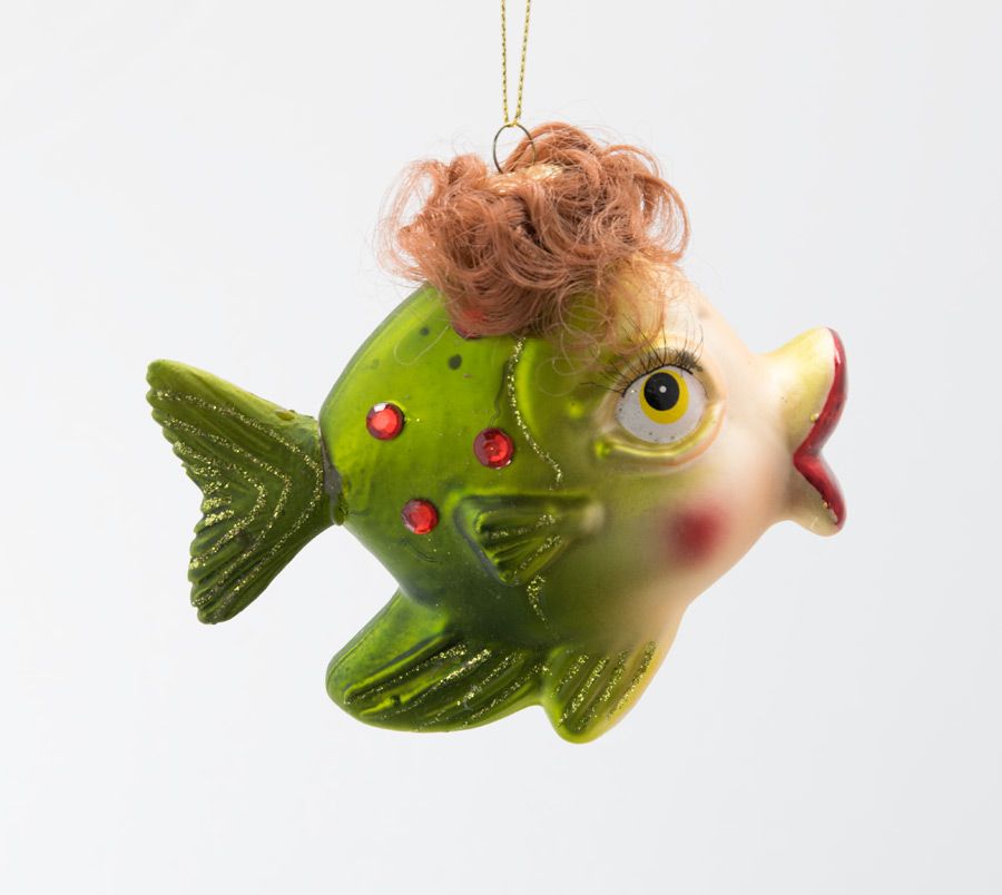Pusteblume Küssender Fisch Christbaumschmuck