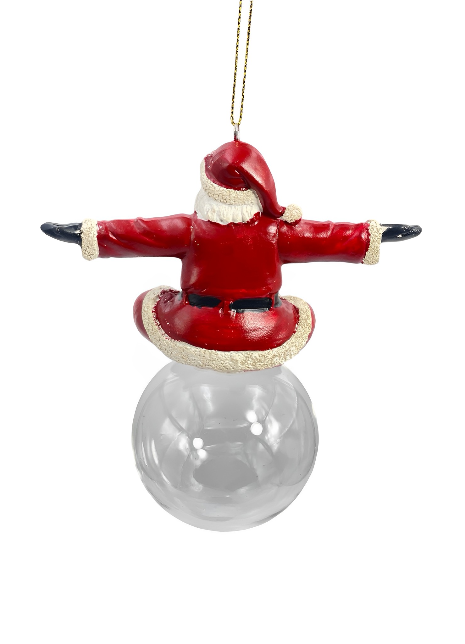 Goodwill Glaskugel Santa Christbaumschmuck  