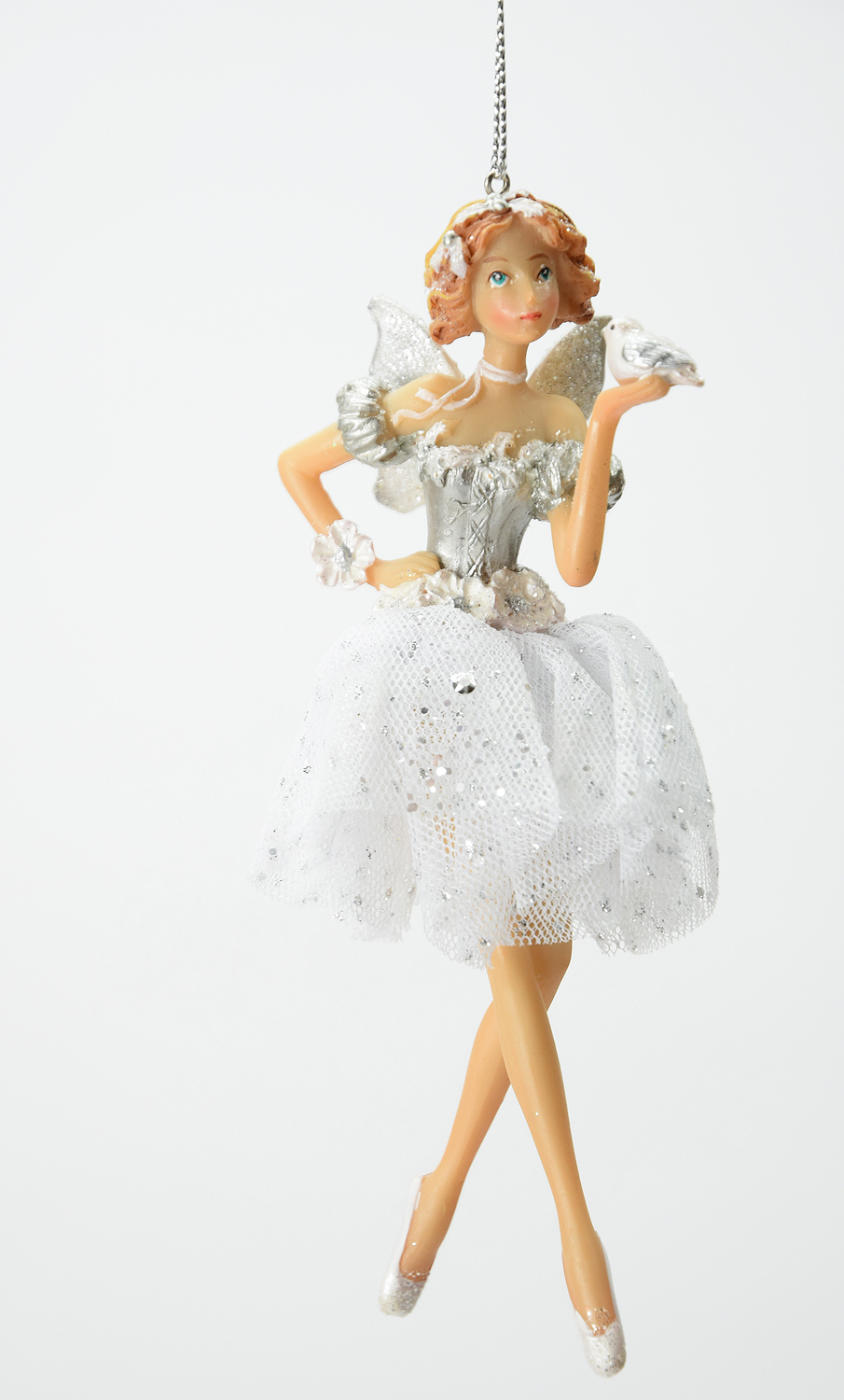 Ballerina White Christbaumschmuck