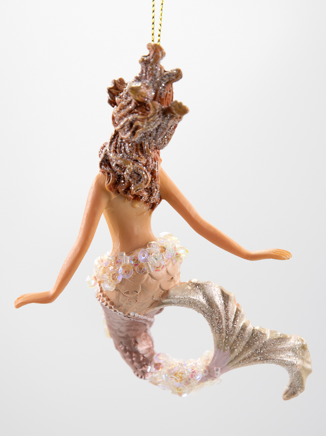 Meerjungfrau Perl Christbaumschmuck  