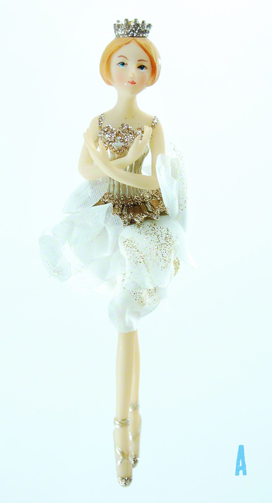 Goodwill Lace Tull Ballerina Christbaumschmuck 