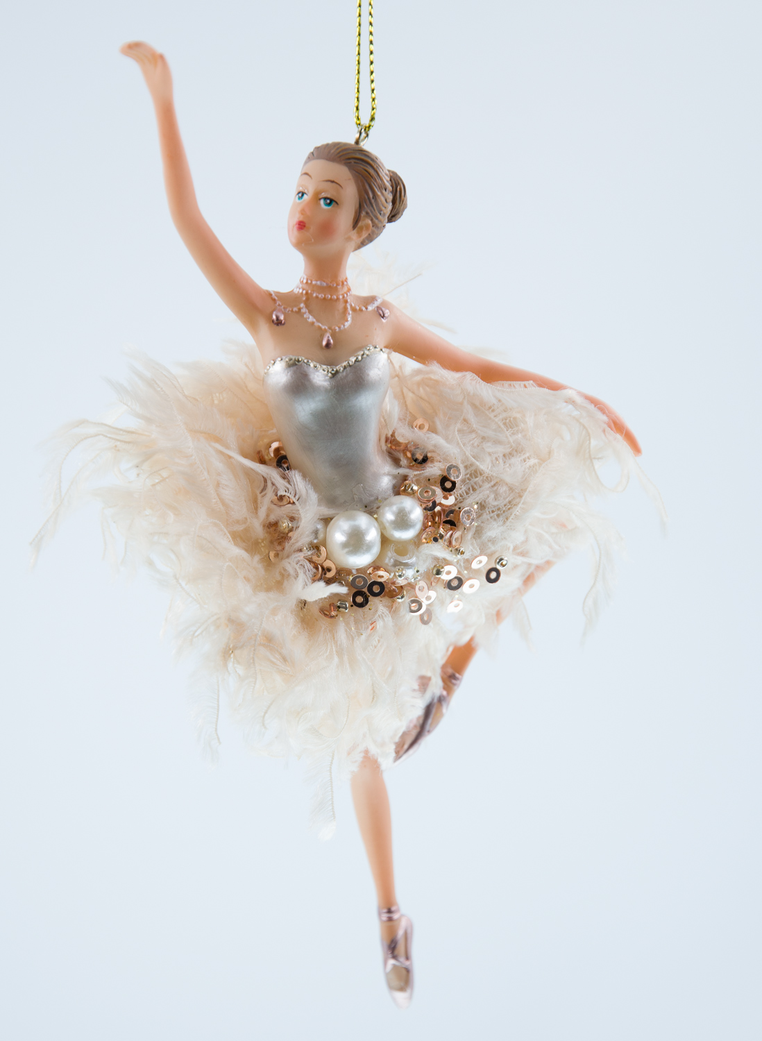 Ballerina Tänzerin Christbaumschmuck