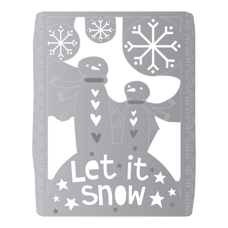 Sizzix Stanze Thinlits Let it Snow