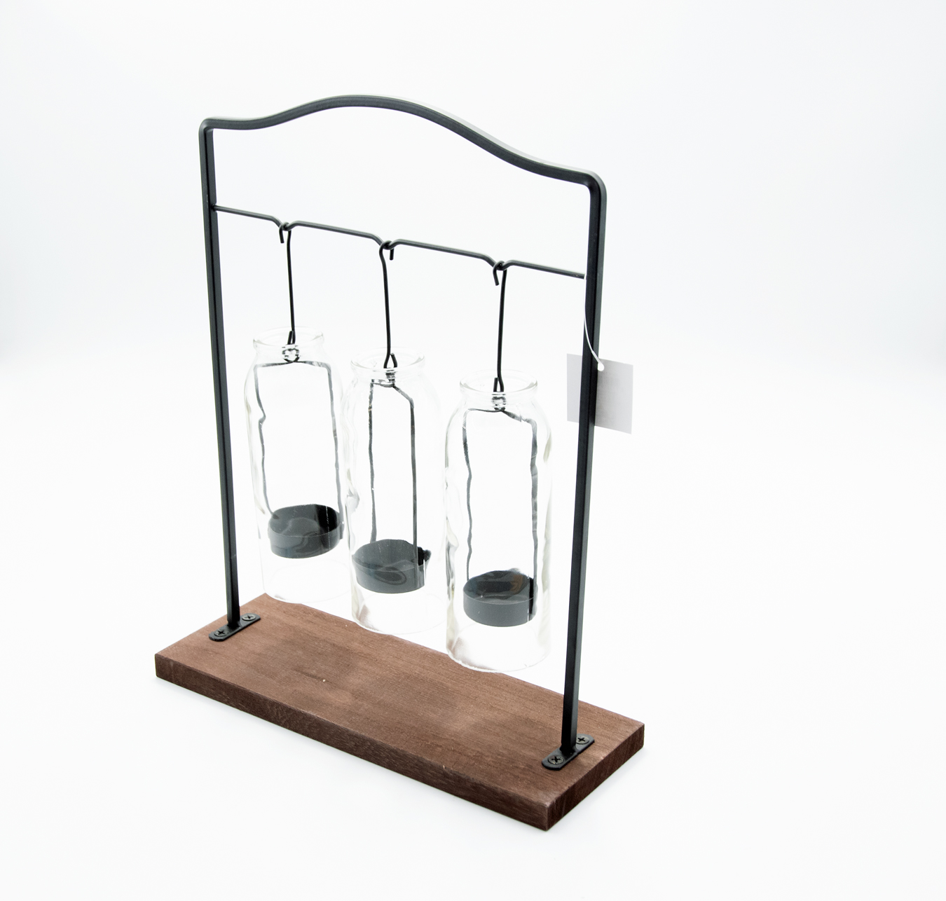 Kerzenhalter Windlicht Teelichthalter 3 Flaschen - B-Ware