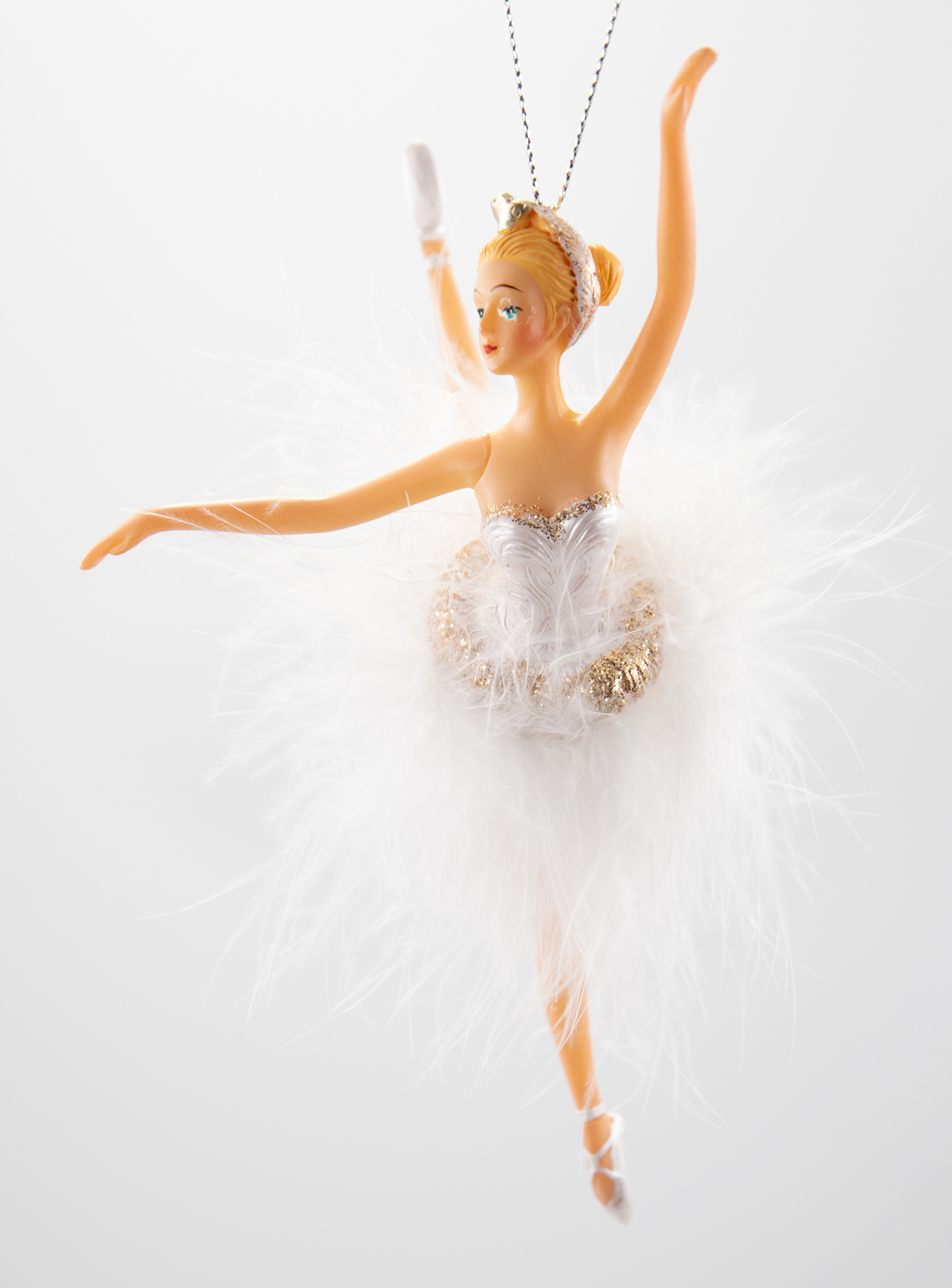 Good Will Feath. Ballerina Christbaumschmuck  