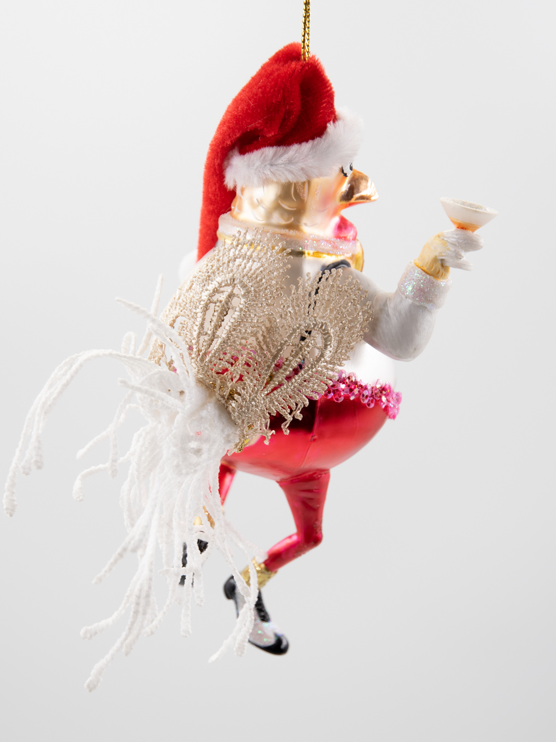 Weihnachtsschmuck Hänger Hahn