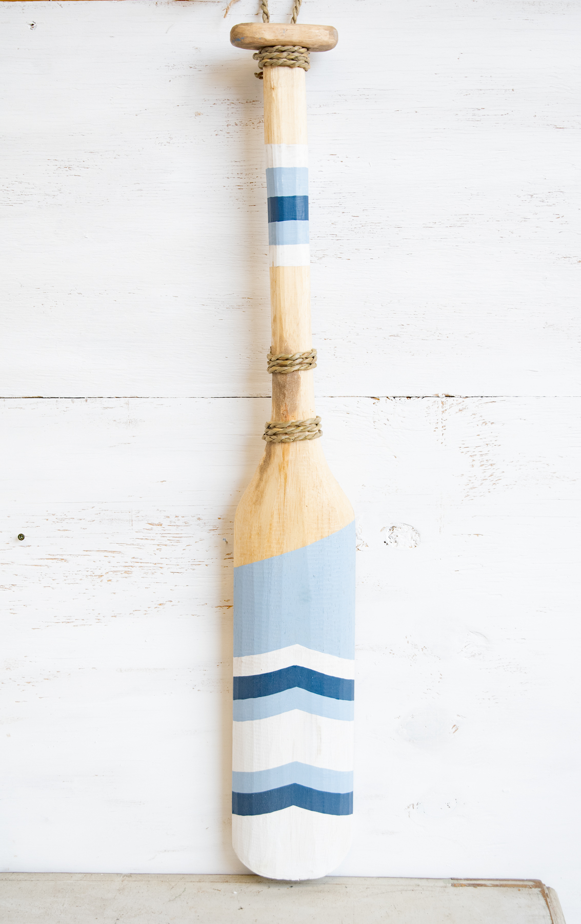 Paddel blau/weiss Maritim