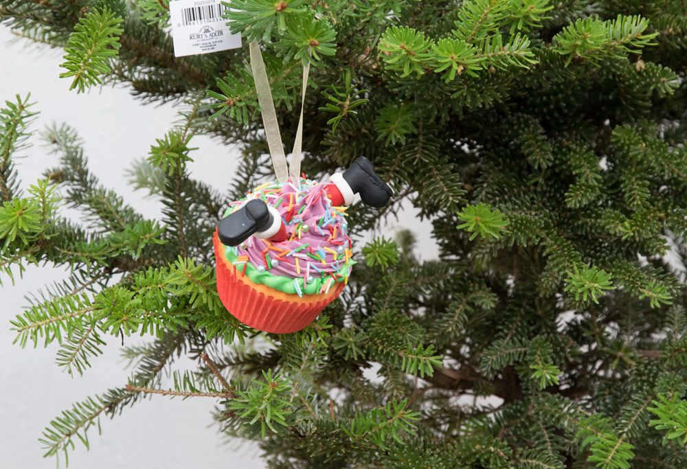 Cupcake Character Weihnachtsschmuck