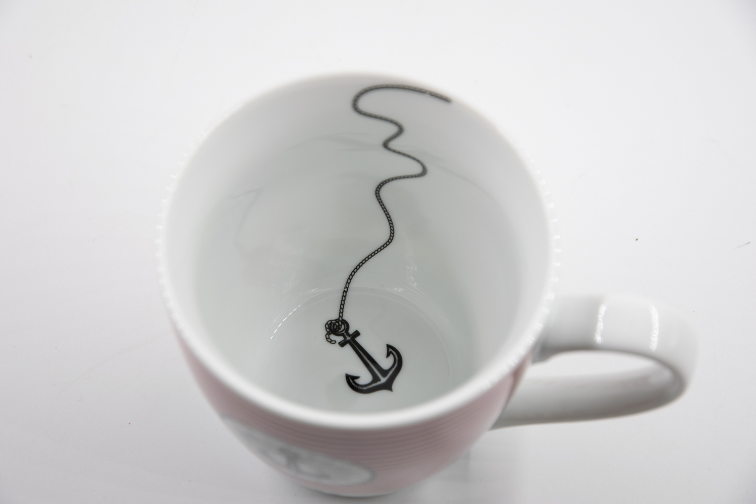 Kaffeetasse Heimathafen Porzellan 450ml Maritim Landhausstil