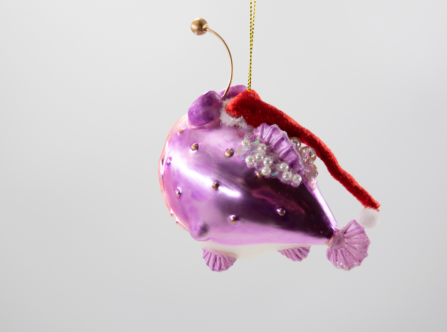 Weihnachtsschmuck Hänger Piranha Fisch
