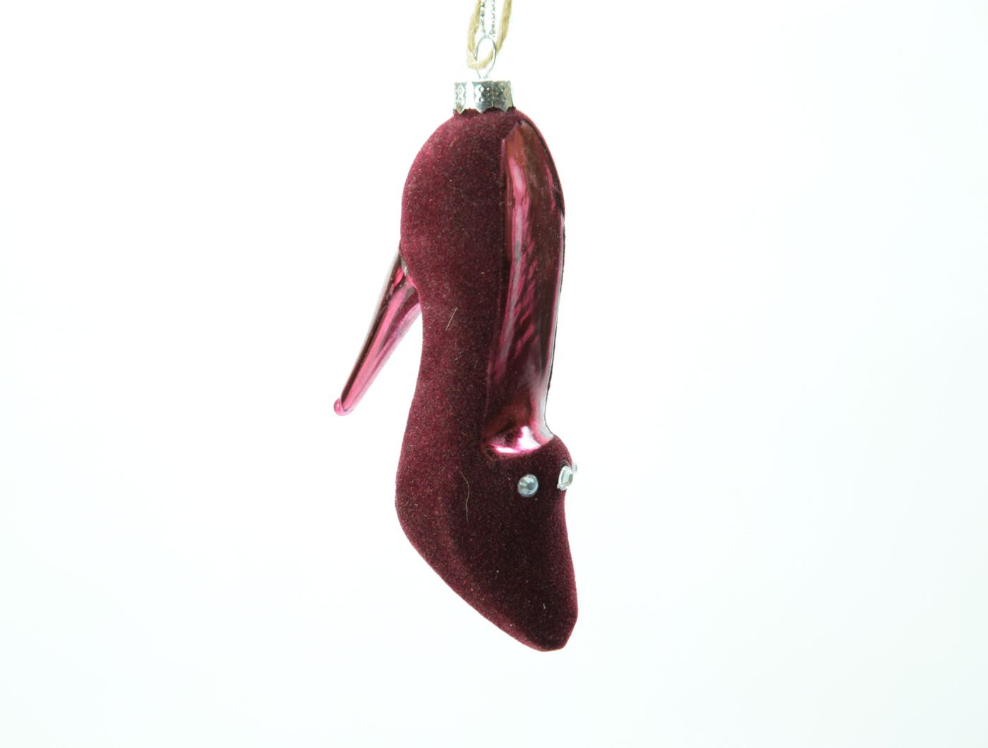 Shoe Velvet Schuh Weihnachtsschmuck