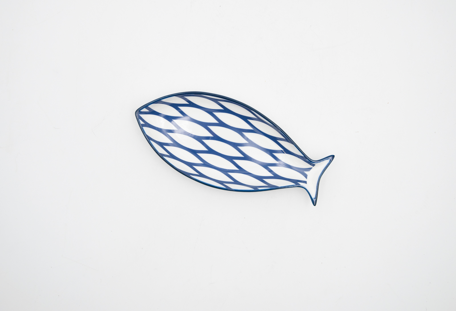 Schale Dipschale Fisch Keramik Landhausstil
