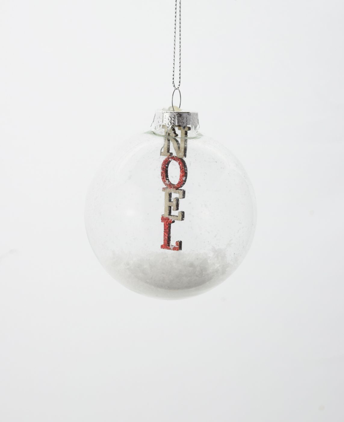 Kugel NOEL / XMAS Weihnachtskugel Christbaumschmuck