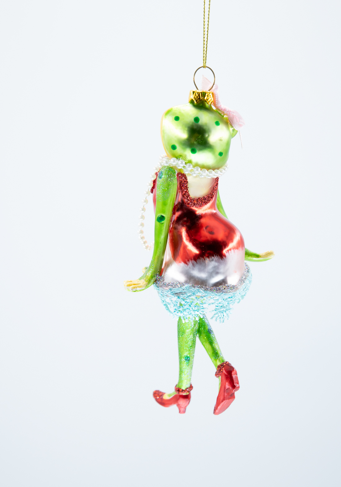 Elegant Frog Lady Weihnachtsschmuck 