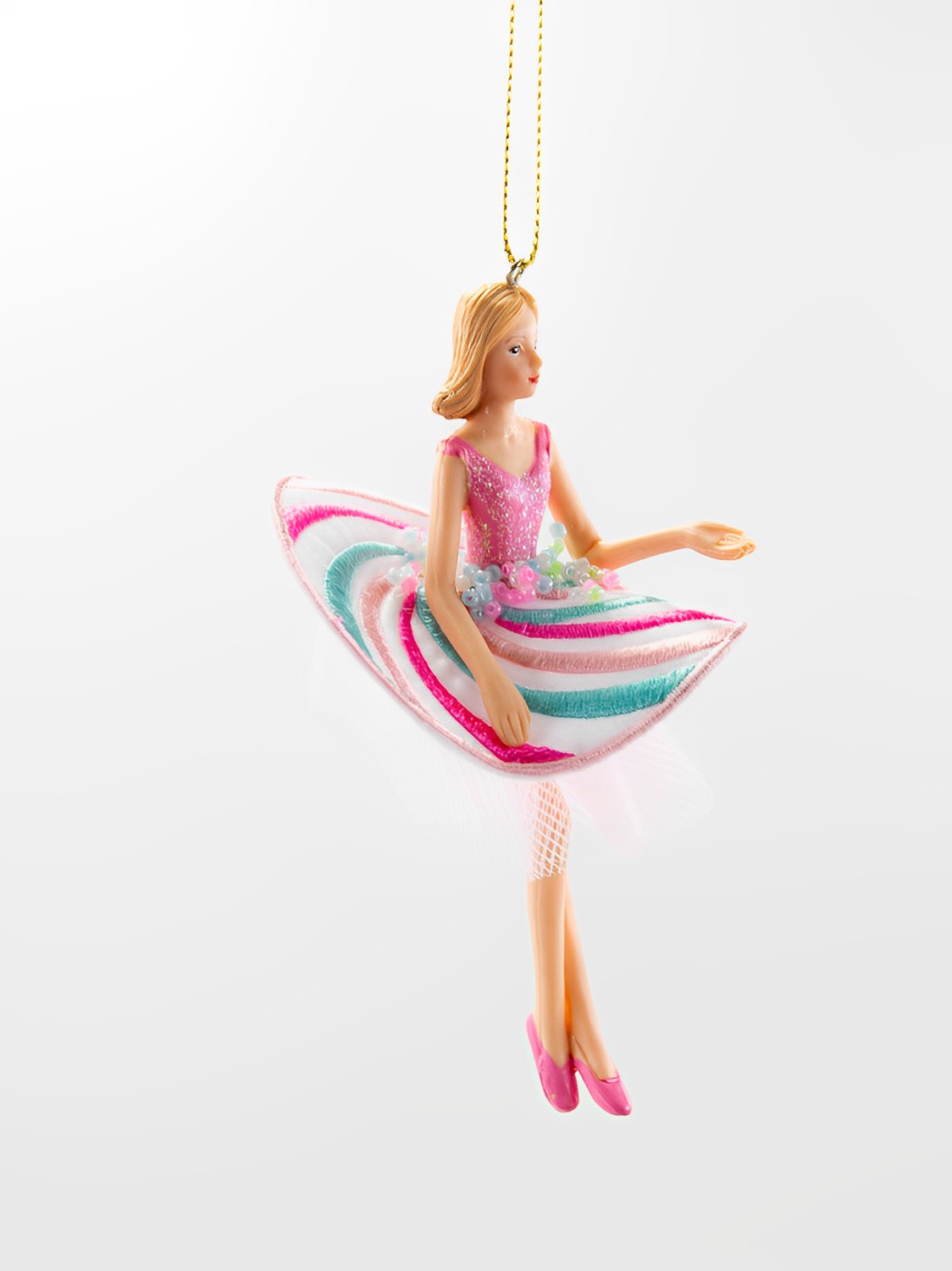 Good Will Candy Girl Ballerina Christbaumschmuck  