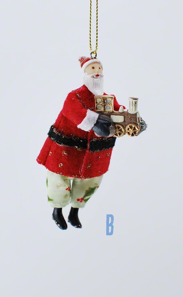 Old Time Santa Toys