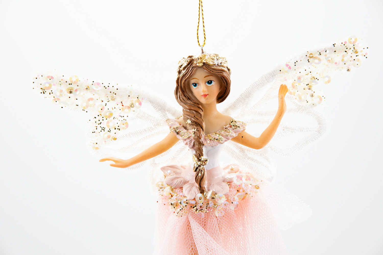 Good Will Tulle/Lace Wing Ballerina Christbaumschmuck