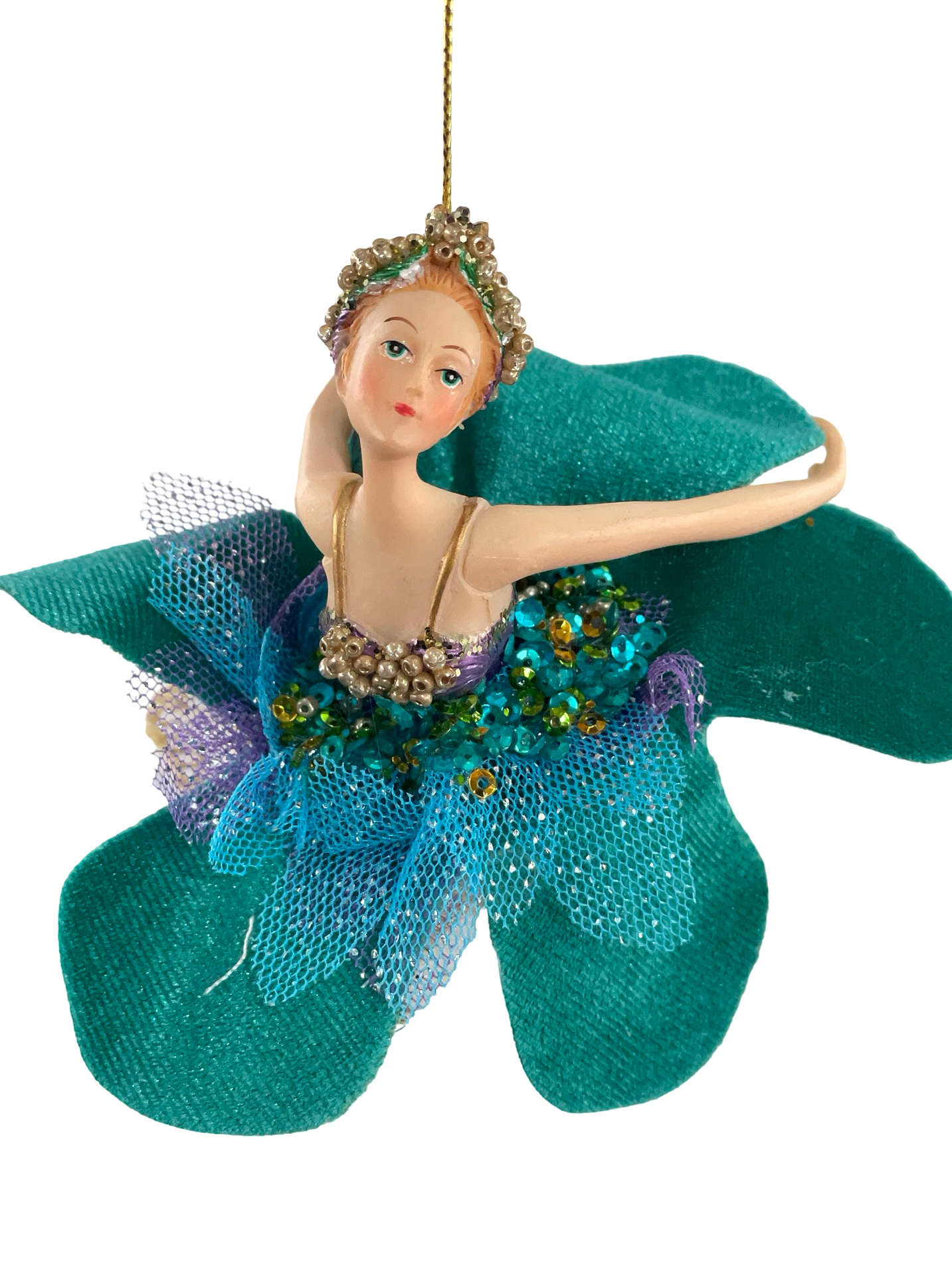 Goodwill Peacock Ballerina Weihnachtsschmuck 