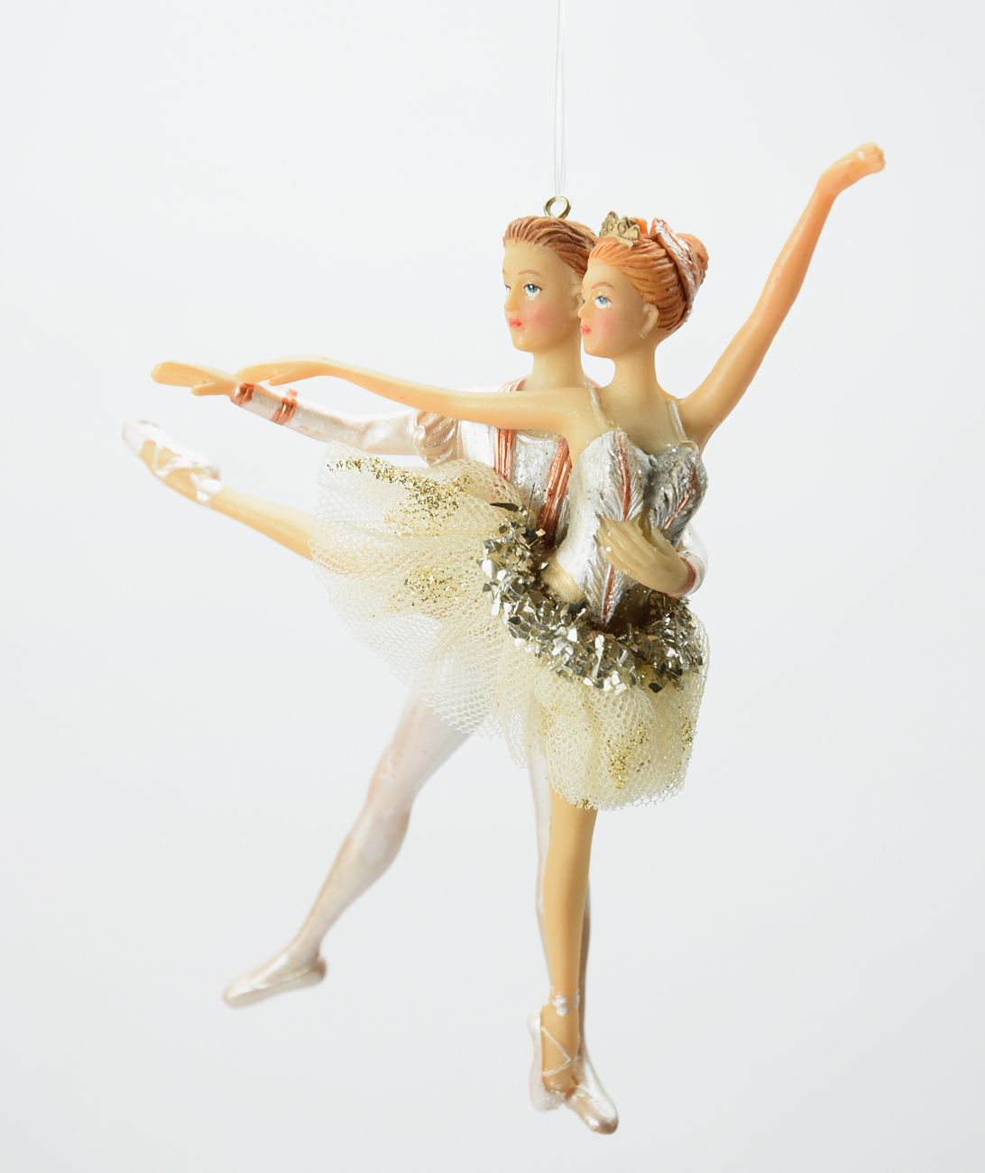 Goodwill Dance Tull Ballet Couple Tanzendes Paar Christbaumschmuck