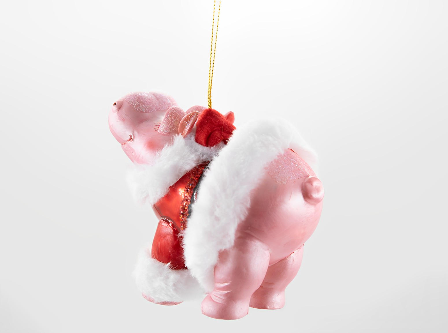 Weihnachtsschmuck Hänger Weihnachts-Nilpferd 
