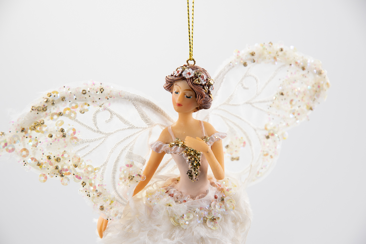 Good Will Lace Wing Ballerina Christbaumschmuck